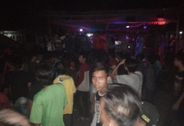 Suasana Acara Organ Tunggal Malam