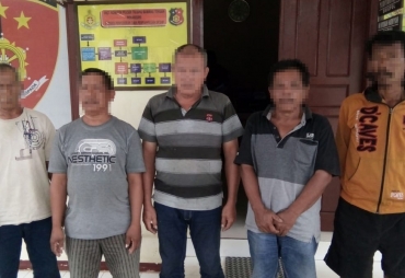 Terduga Pelaku diamankan