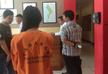 Terduga Pelaku diamankan