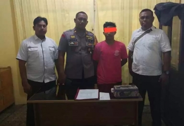 Terduga Pelaku diamankan