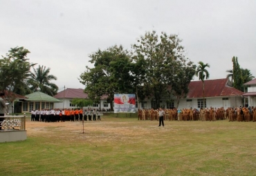 Suasana Apel Gabungan
