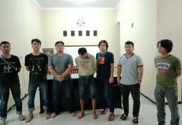 Terduga Pelaku diamankan
