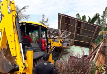 Bangunan liar disekitar Lapangan Golf ditertibkan 