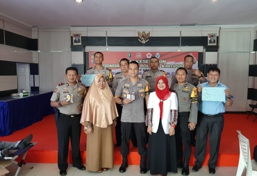 Polres Kampar Gelar Bhakti Kesehatan