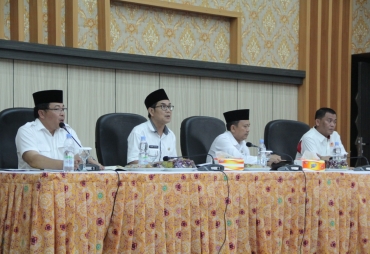 Rapat Evaluasi persiapan Porwil Sumatera tahun 2019, di Gedung Pola Provinsi Bengkulu
