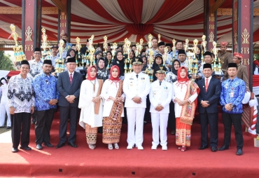 Pemkab Tubaba Gelar Upacara Peringatan HUT RI