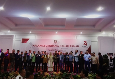 Gubernur Hadiri Malam Syukuran dan Ramah Tamah