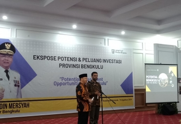 Rohidin Ekspos Potensi Bengkulu Dihadapan Investor