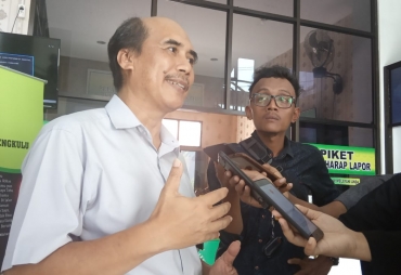 Kepala Bidang Distribusi BPS Provinsi Bengkulu Budi Hardiyono, S. Si, M. E,