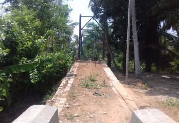 Dana Desa Keban Agung Rehab Jembatan dan Posyandu