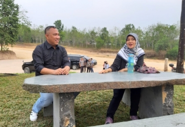 Wagub Lampung Chusnunia Chalim Silahturami ke bupati Tulang bawang barat