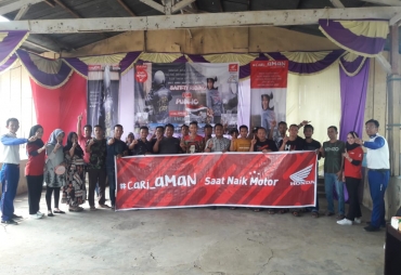 PT CAD Rantauprapat Gelar Dealer Event Sponsorship Safety Riding