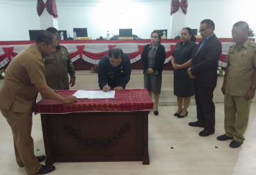 APBD Karo TA 2020 Ketok Palu