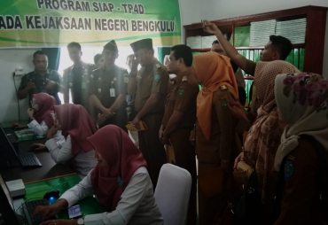 Kejari Bengkulu Launching Aplikasi SIAP