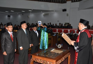 Ponco Nugroho Jabat Ketua DPRD Tubaba