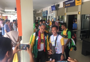 Kontingen Sepak Bola Porwil Sudah Berdatangan