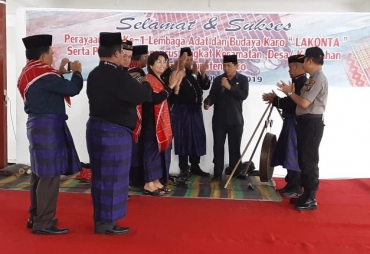 Bupati Karo Terkelin Brahmana SH Menghadiri Acara HUT 1 Lakonta Bersama Pengurus Lakonta di Pendopo Kabanjahe