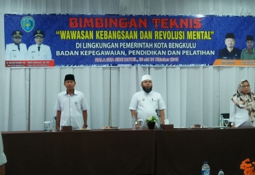 Pemkot Gelar Bimtek Wawasan Kebangsaan dan Revolusi Mental
