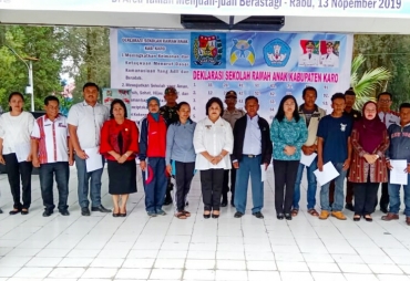 Wabup Karo dan TP PKK Hadiri Peringatan HAN