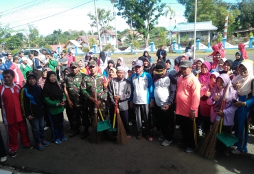 Kecamatan Muara Bangkahulu Gelar Gotong Royong