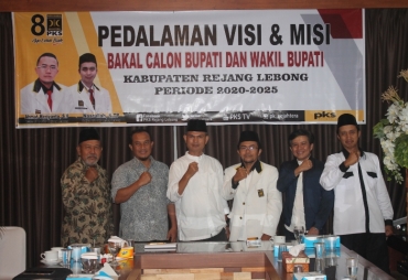 DPD PKS Rejang Lebong Usung 2 Nama Balon Cawabup