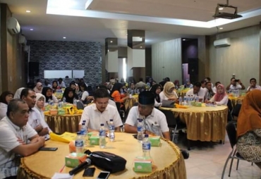 Kepala DPK Labuhanbatu Buka Sosialisasi Kearsipan