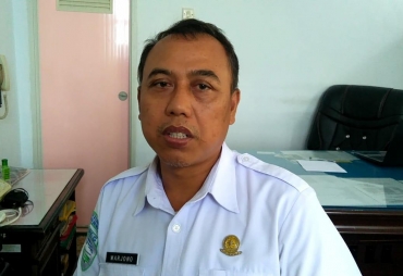 Kepala Stasiun Badan Meteorologi Klimatologi dan Geofisika (BMKG) Kelas III Fatmawati Bengkulu Warjono 