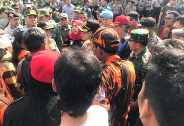 BKSDA dan Aparat Bongkar Paksa Bangunan di Sekitar TWA