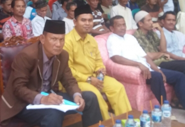 Aprizal Aziz Reses di Desa Bukit Melintang