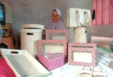 Pengrajin Kerajinan Tangan Minta Dukungan Bupati Labuhanbatu