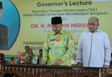 Gaji THL OPD Pemprov Bengkulu Akan Dinaikan