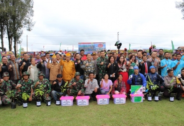 Sukseskan Go Green Sibayak Adventure Kodim dan Pemkab Karo Gelar Beberapa Kegiatan