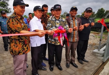 Bupati Karo Resmikan Rumah Instan Sederhana