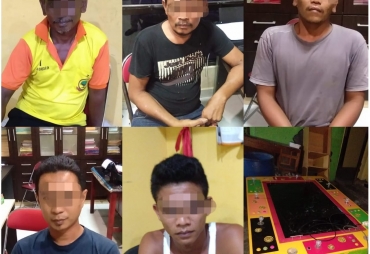 5 Tersangka Judi Diringkus