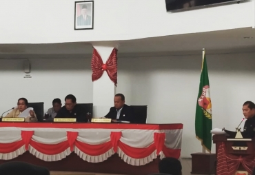 Bupati Karo Sampaikan Nota Pengantar Raperda Limbah B3