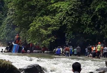 Sebelum Jatuh Ke Jurang Bus Sriwijaya Alami Beberapa Insiden. 
