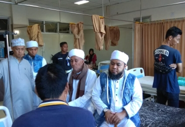 Walikota Besuk Korban Selamat Bus Sriwijaya