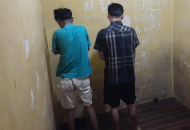 Peras Wisatawan di Pasir Putih Dua Pria Diamankan Polsek Ratu Agung