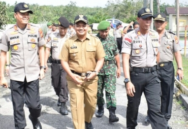 Kapolres Kampar Kunker ke Polsek XIII Koto Kampar