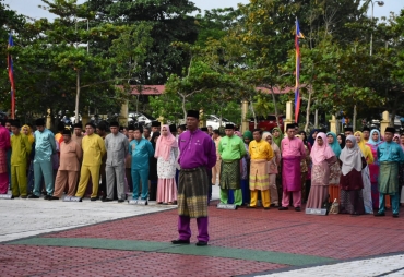 Bupati Kampar Pimpin Apel Awal Bulan