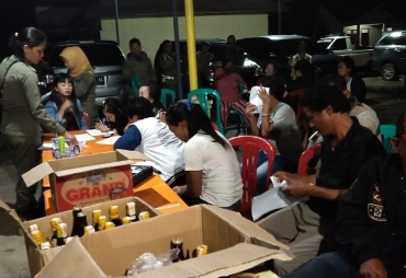 Tim Gabungan Amankan 46 Wanita Malam