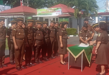Kejati Gelar Apel Penandatanganan Pencanangan Zona Integritas