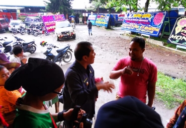Bupati Karo Terkelin Brahmana SH menjelaskan terkait pemindahan RUTAN