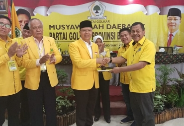 Kader Satu Suara Rohidin Kantongi Mandat Ketua Golkar Provinsi Bengkulu