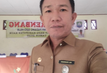 Camat Padang Guci Hilir Ali Suanadi