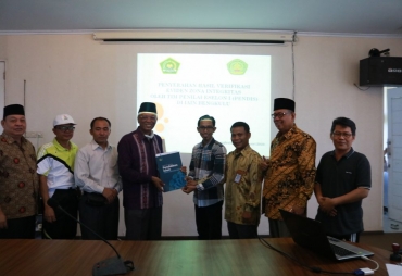 Visitasi dan Verifikasi Eviden Zona Integritas IAIN Bengkulu Raih Angka Tertinggi