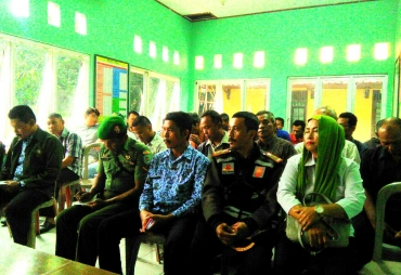Suasana Rapat Musyawarah Masyarakat Serta BPD dan Perangkat Desa 