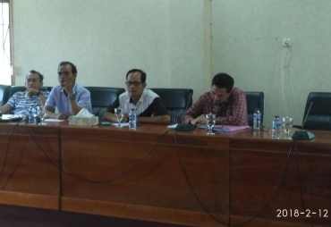 Wakil Ketua 2 Teuku Memimpin Rapat Hearing Dengan FAKAM didampingi Kuswito Ketua Fraksi PAN