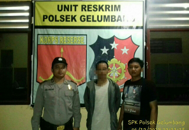 Terduga Pelaku diamankan