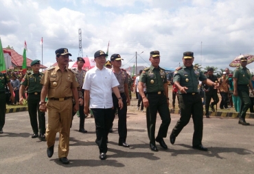 KASAD Tutup kegiatan TMMD Ke 100 Di Bengkulu Tengah